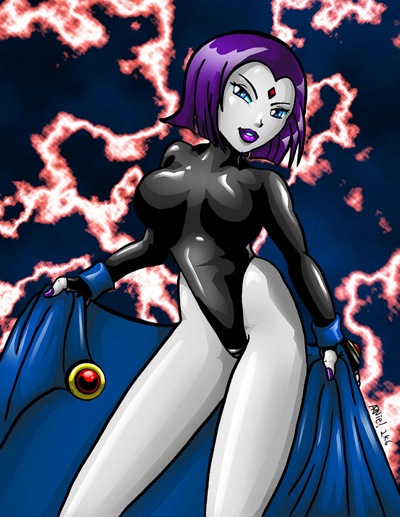 Teen Titan Raven Nude 20