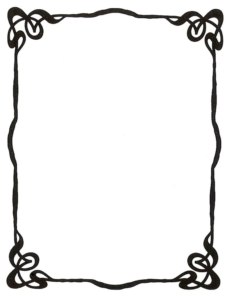 clipart picture frames borders - photo #14