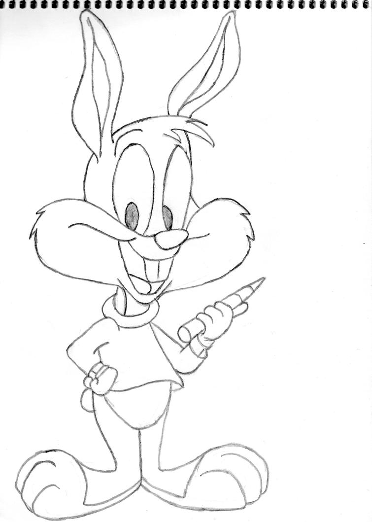 babs bunny coloring pages - photo #28