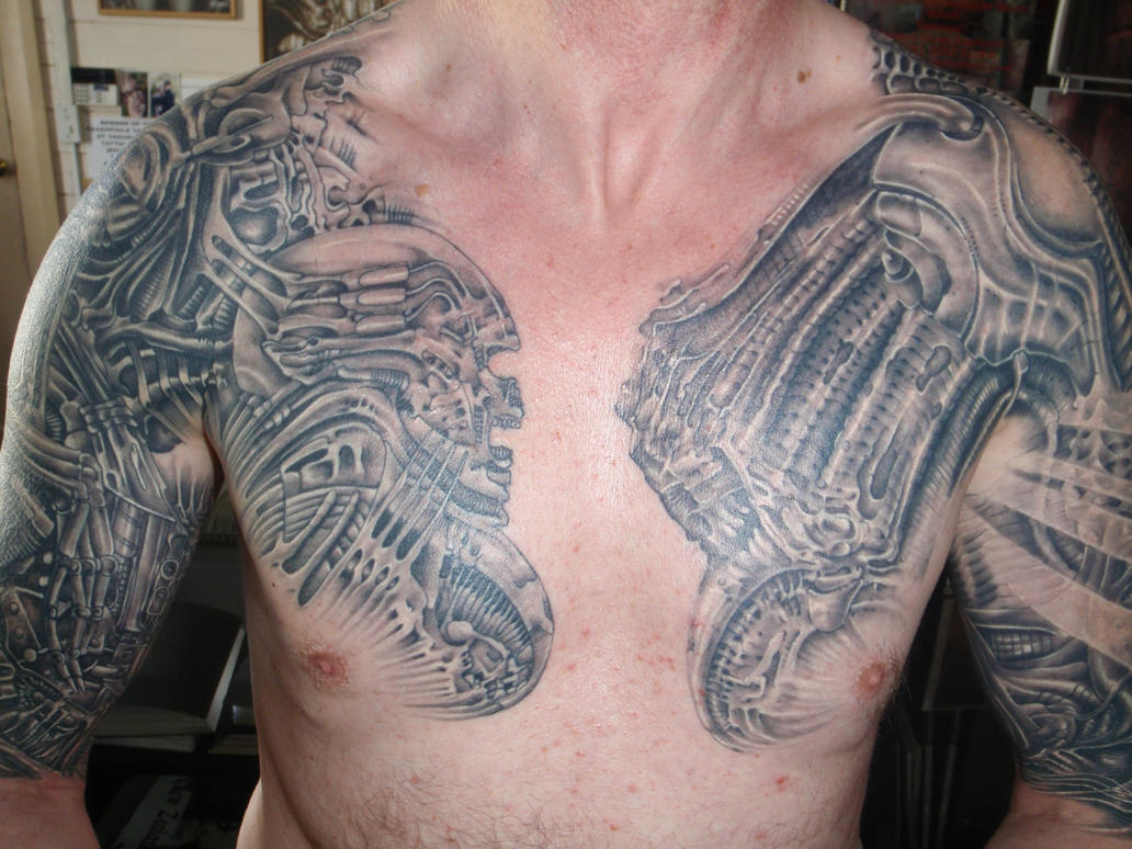 Trevs chest 1 - chest tattoo
