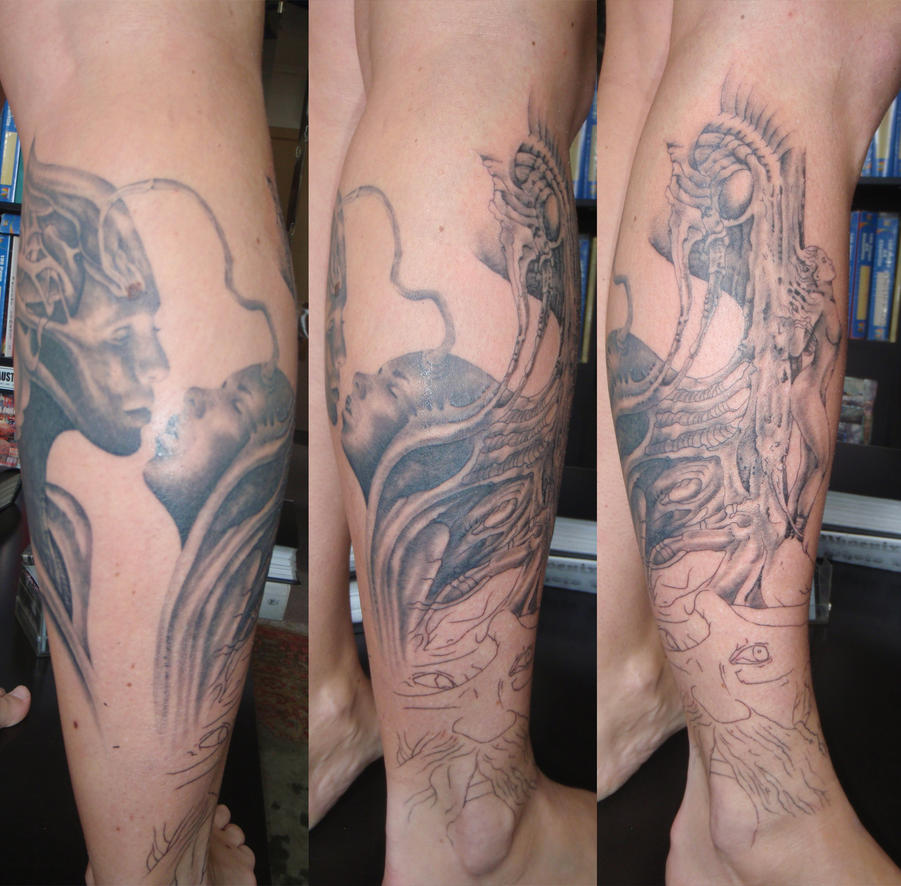 leg tattoos