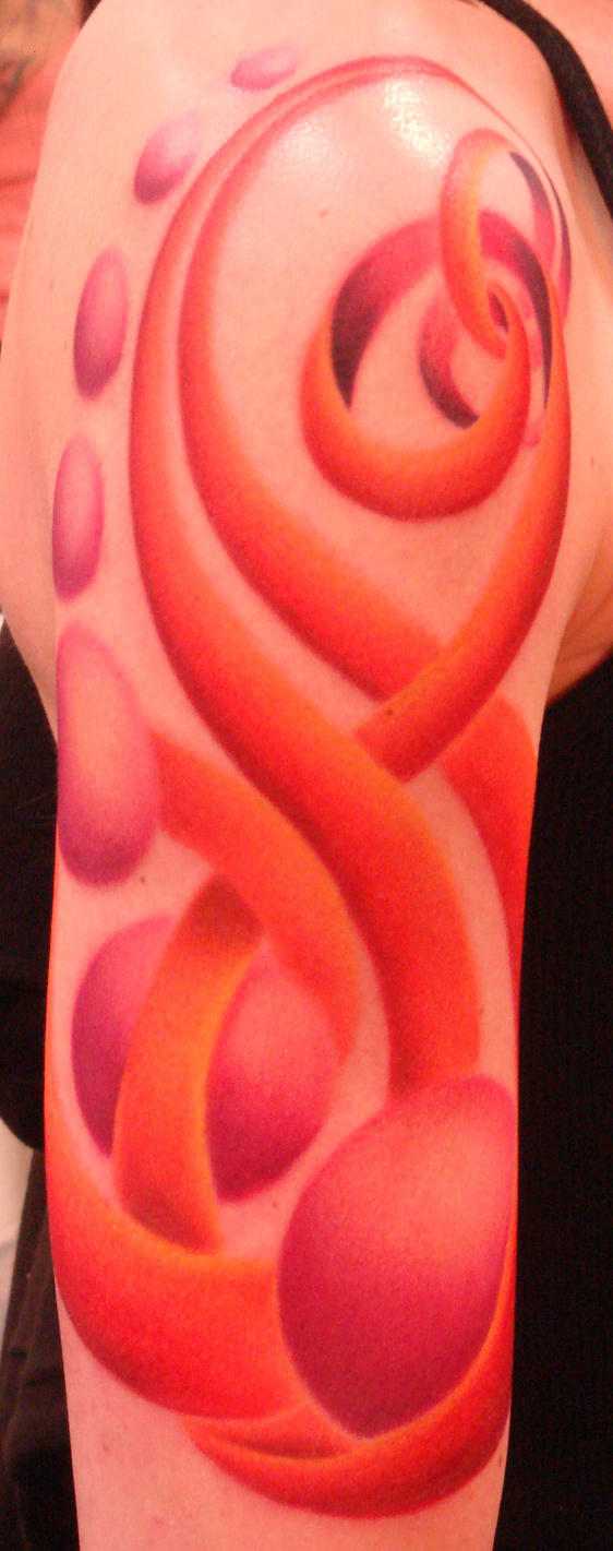 customized sleeve tattoo