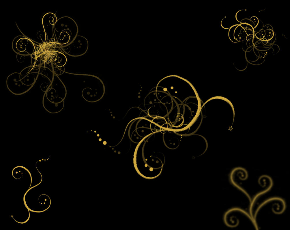 Black'n'Gold wallpaper by ~poker15 on deviantART