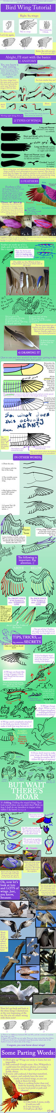 Bird Wing Tutorial By Theantimonyelement Art References,How To Make Candles To Sell
