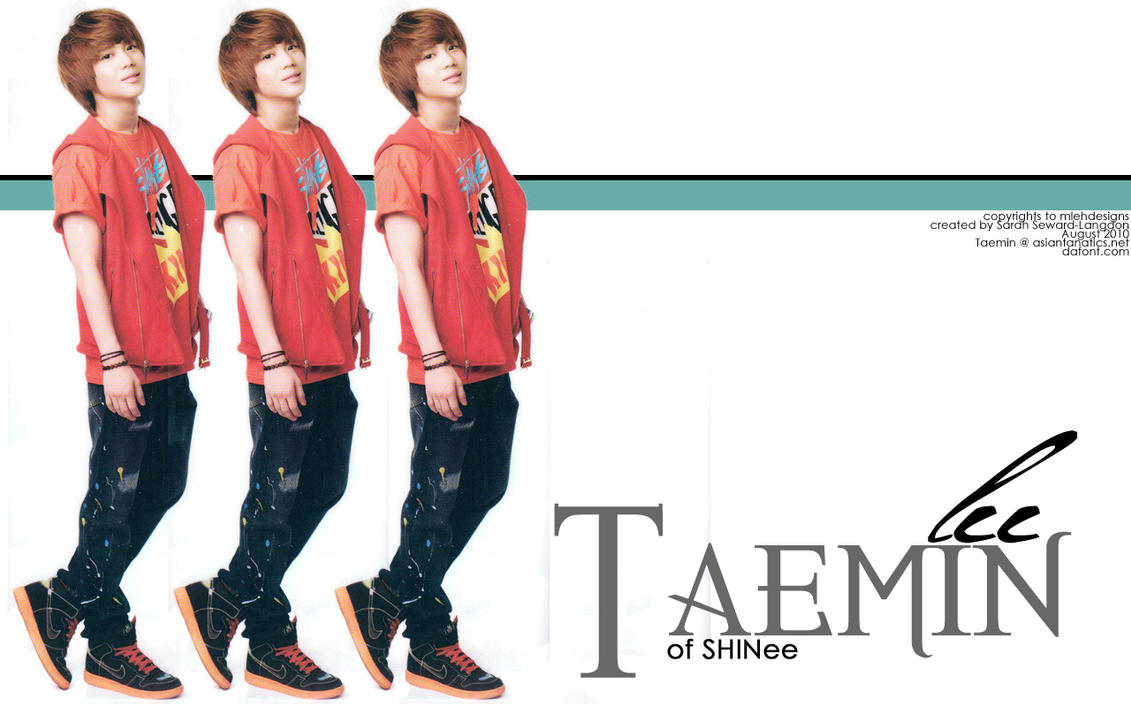 Taemin - of SHINee by ~mlehdesigns on deviantART