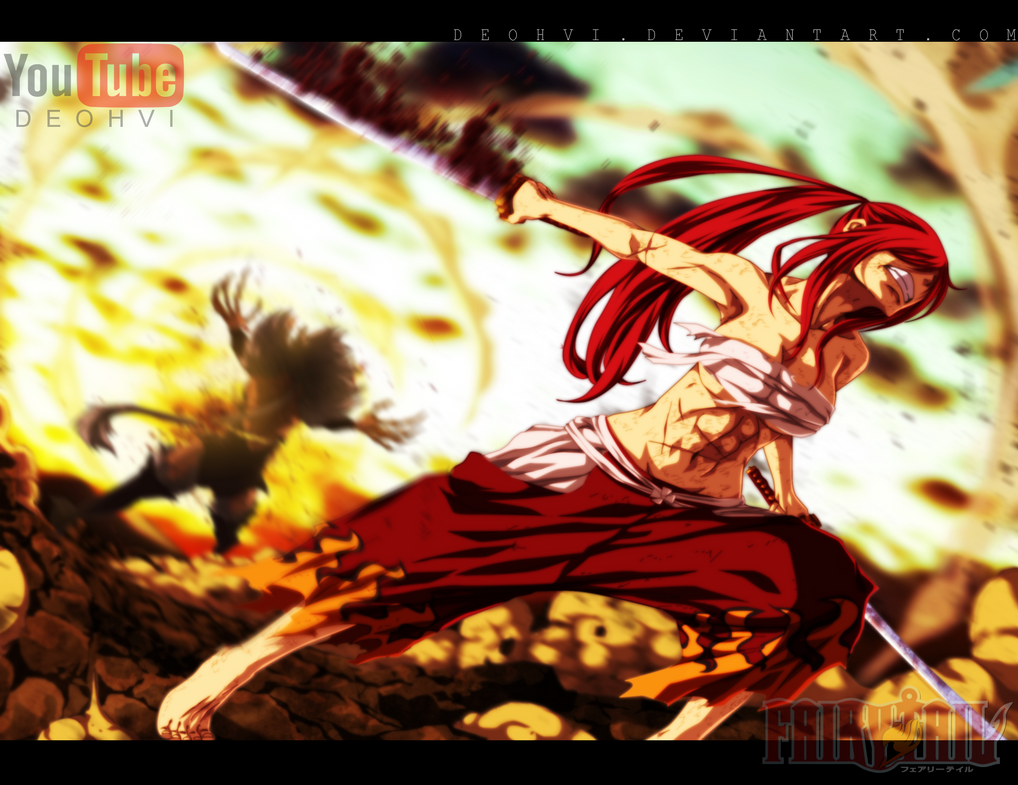 fairy_tail_404__coloring__erza_the_beast_by_deohvi-d82k4g6