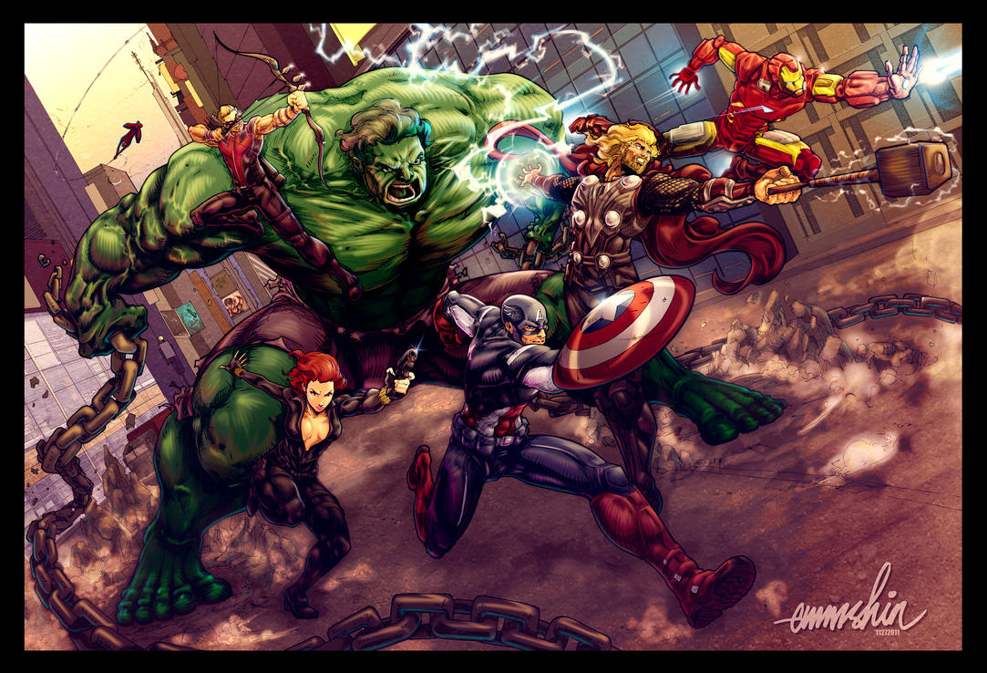 The Avengers by emmshin