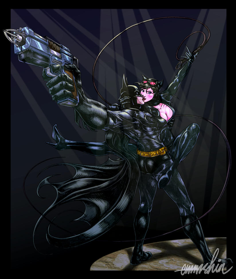 Batman-Catwoman by emmshin on DeviantArt