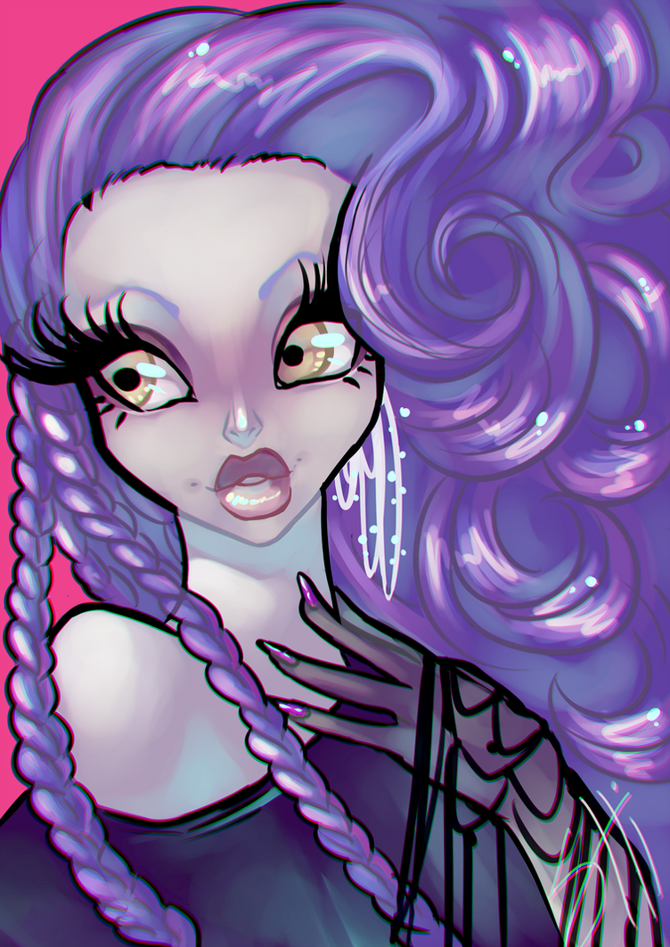 Monster High- Sirena Von Boo by RavenNoodle