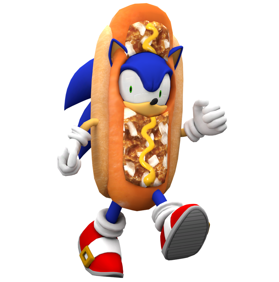 Sonic The ChiliDog Render by Nibroc-Rock