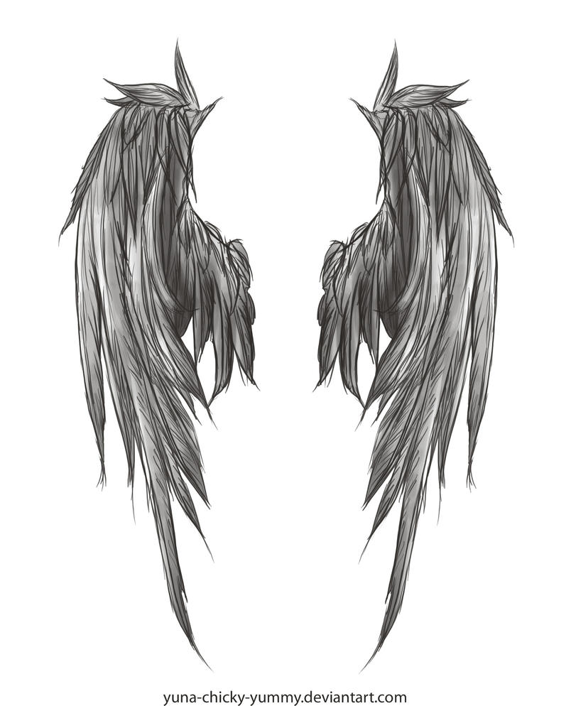 Dark Wings Tattoo by