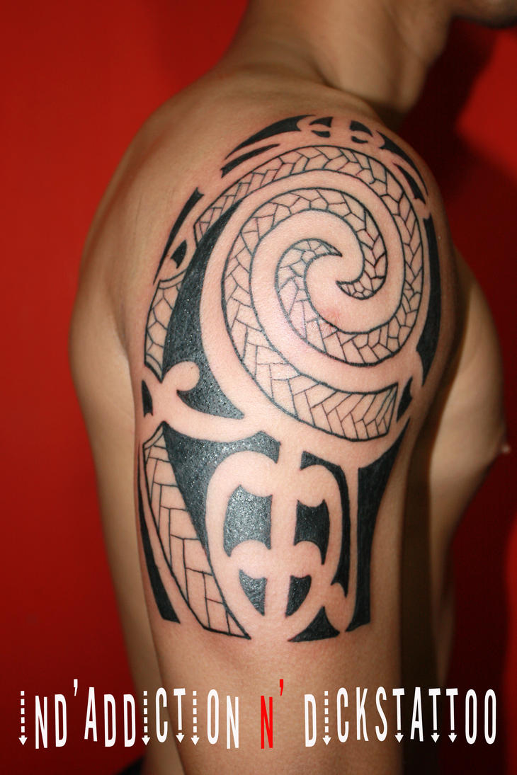 tattoo jakarta,maori tattoo by