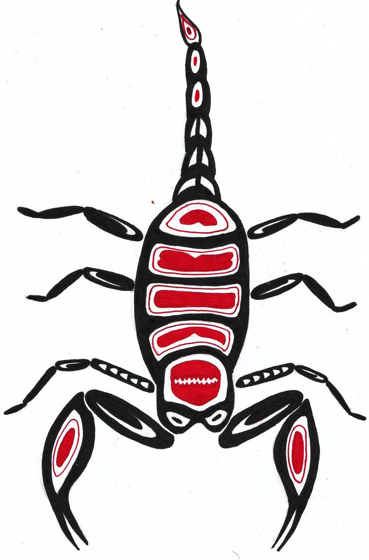Haida Scorpion by