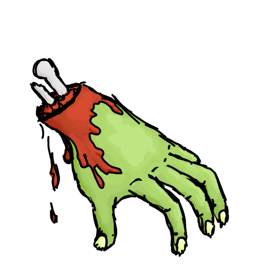 zombie hand clipart - photo #2