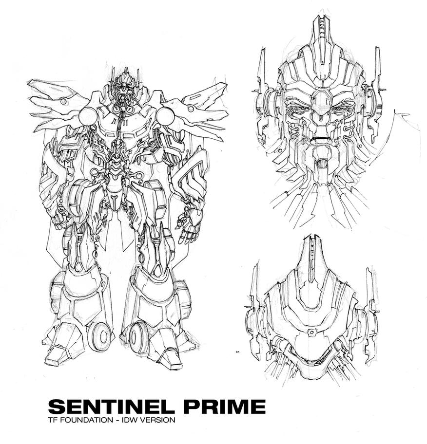 Sentinel Prime Design by ~glovestudios on deviantART