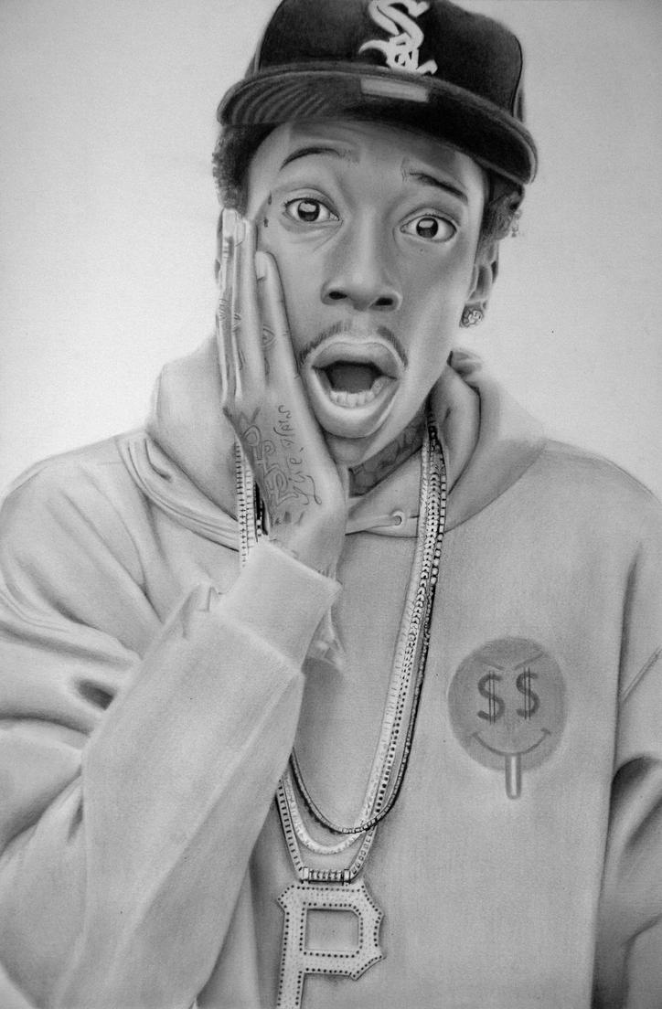 Wiz Khalifa Drawing by Rollingboxes on DeviantArt