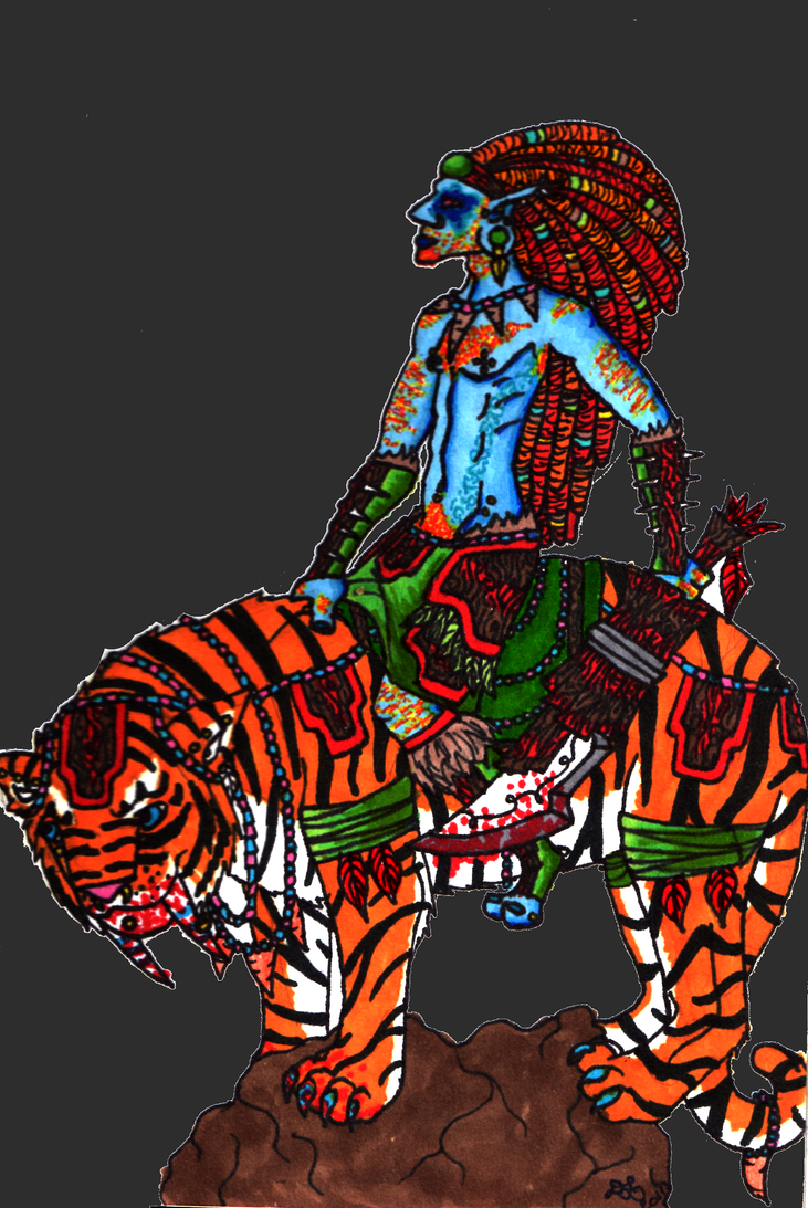 a_druid_and_his_tiger_by_nuhm-d3hn0qb.pn