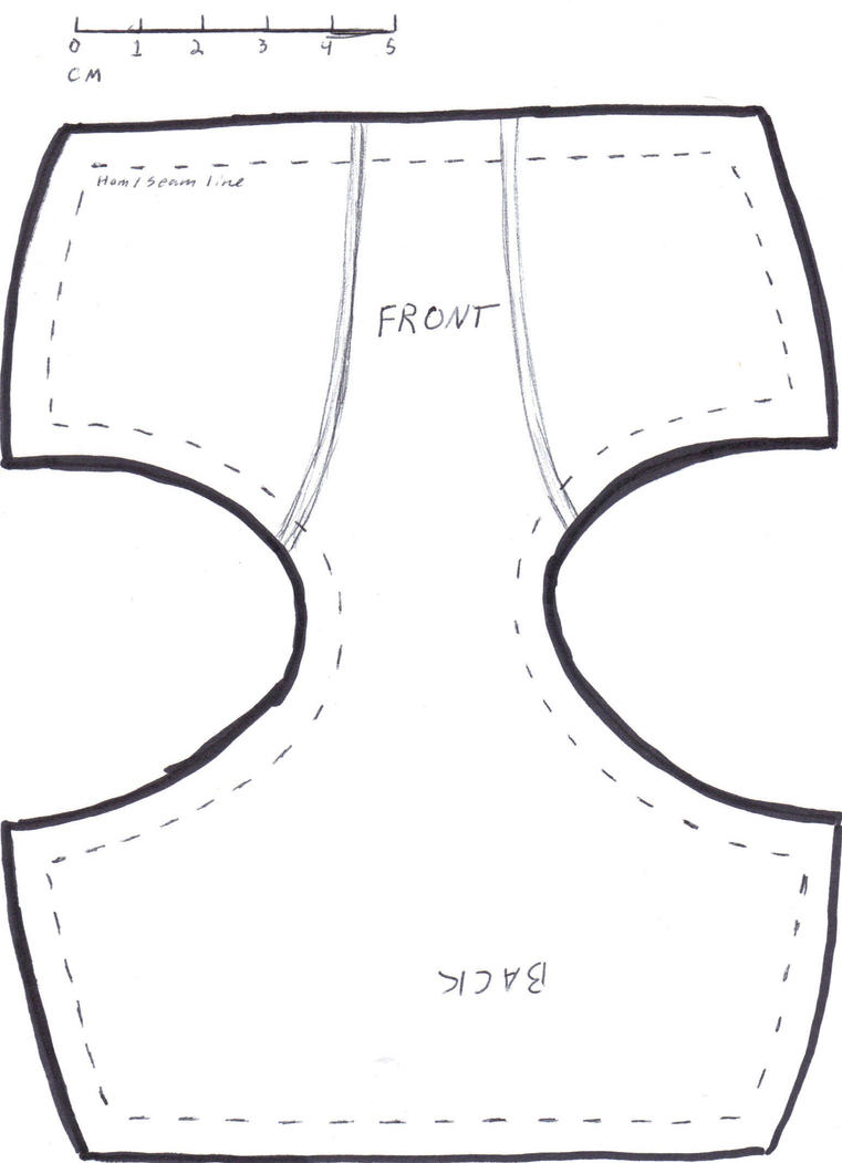 bjd 60cm underwear pattern by DedHampster on DeviantArt
