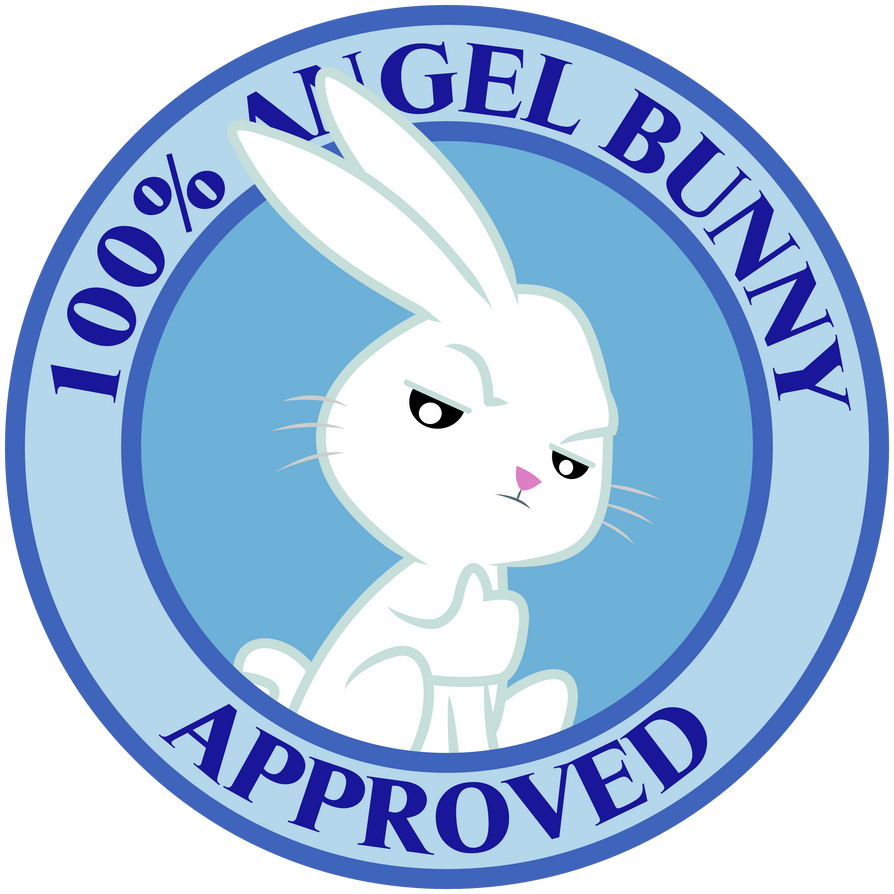 angel_bunny_seal_of_approval_by_masemj-d