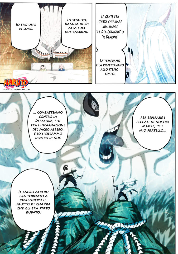 Naruto 670 : Kaguya and Her Sons by YameGero Kehidupan Awal Kaguya