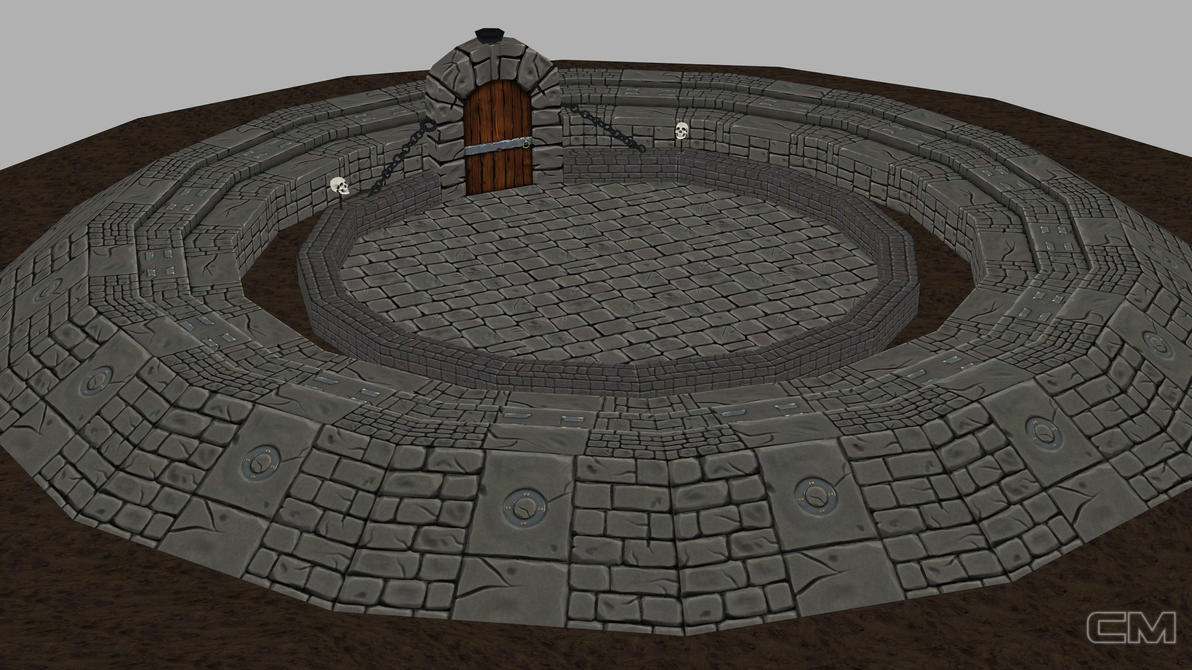 fighting_arena_texturing_by_contmike-d870xw2jpg