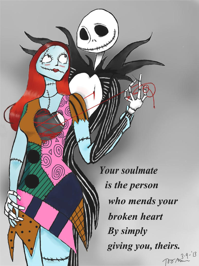Jack and Sally by Vicious494 on DeviantArt