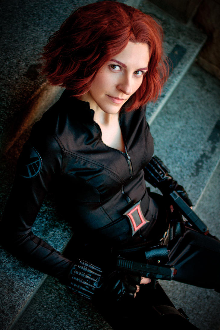 cosplay Black widow avengers