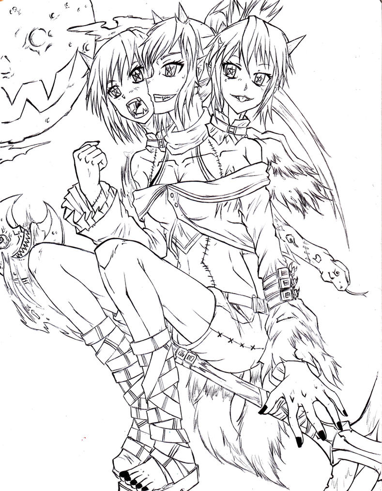 sadistic coloring pages - photo #36